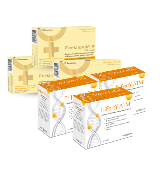 Pack Duo 3 meses Fertilovit® F 35plus + TriFertY-ATM®